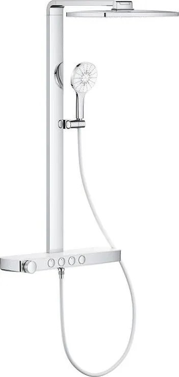 Душ система с термостатен смесител за стенен монтаж, Rainshower aqua pure