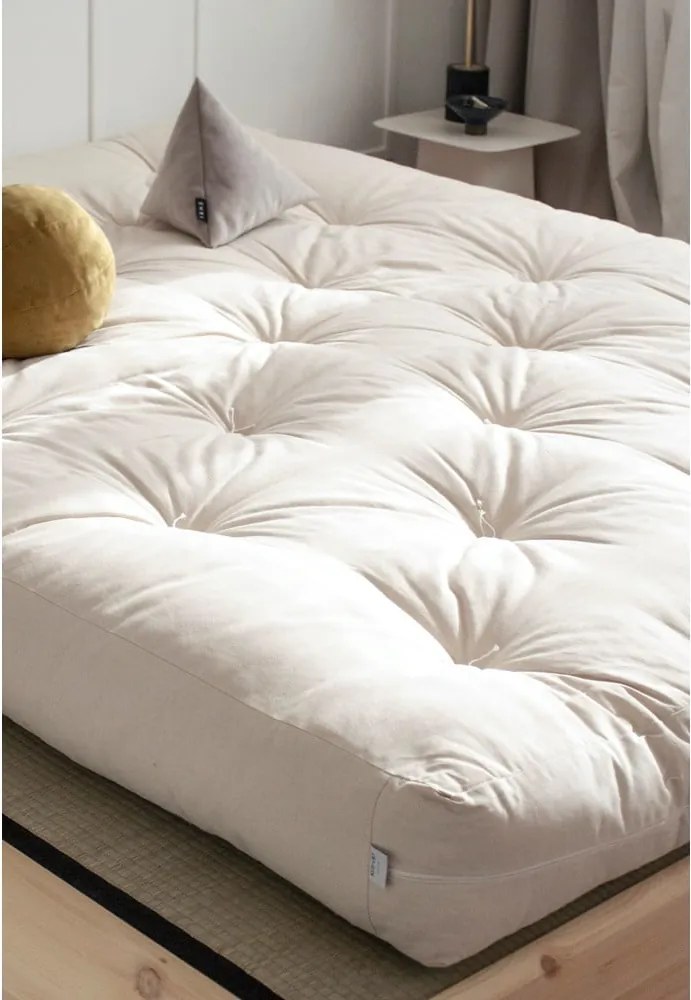 Двойно легло от борова дървесина с решетка 180x200 cm Ziggy - Karup Design