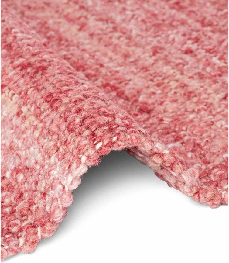 Тъмнорозова ръчно изработена пътека от букле 80x200 cm Notting Hill Portobello – Ted Baker