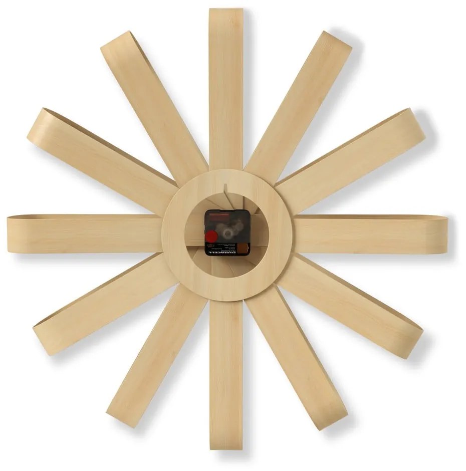 Стенен часовник ø 51 cm Ribbonwood – Umbra