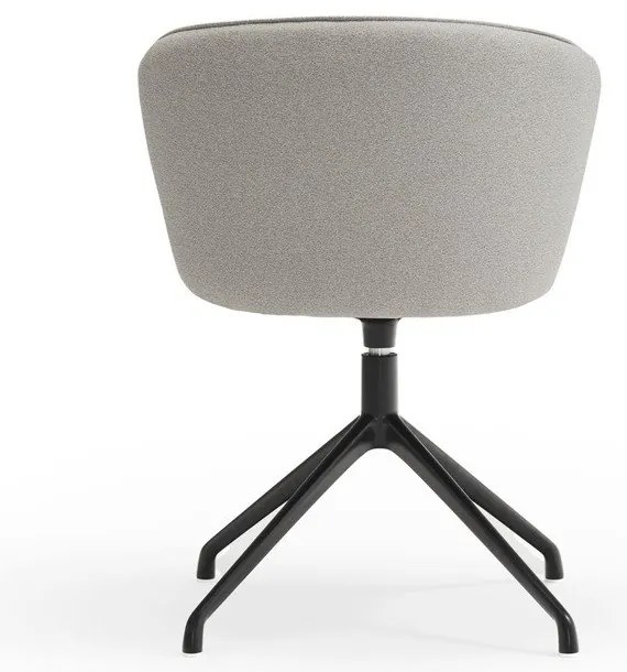 Светлосиви тапицирани трапезни столове в комплект 2 бр. Add – Teulat