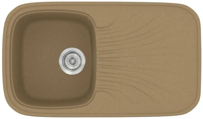 Мивка Sanitec 315-Metallic Coffee