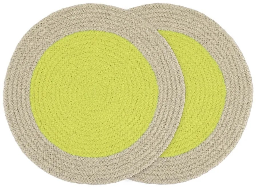Подложка от плат 2 бр. ø 38 cm Lime - Remember