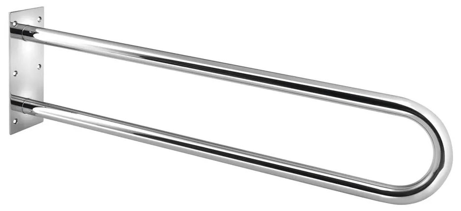 Стенен парапет за баня от неръждаема стомана 83 cm Handicap U – Sapho