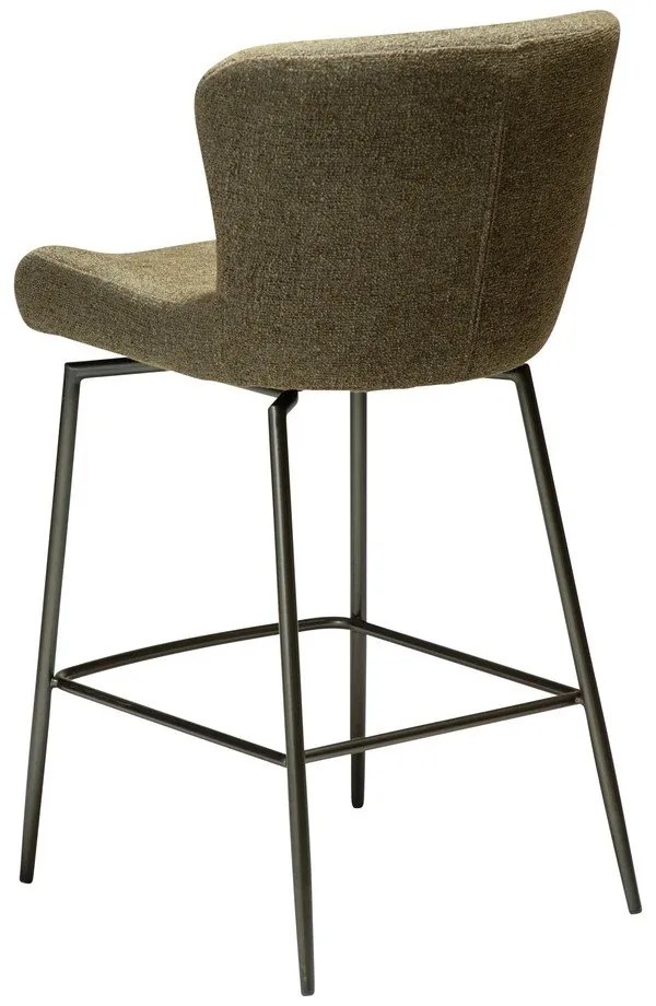 Тапициран бар стол в цвят каки (височина на седалката 67,5 cm) Glam – DAN-FORM Denmark