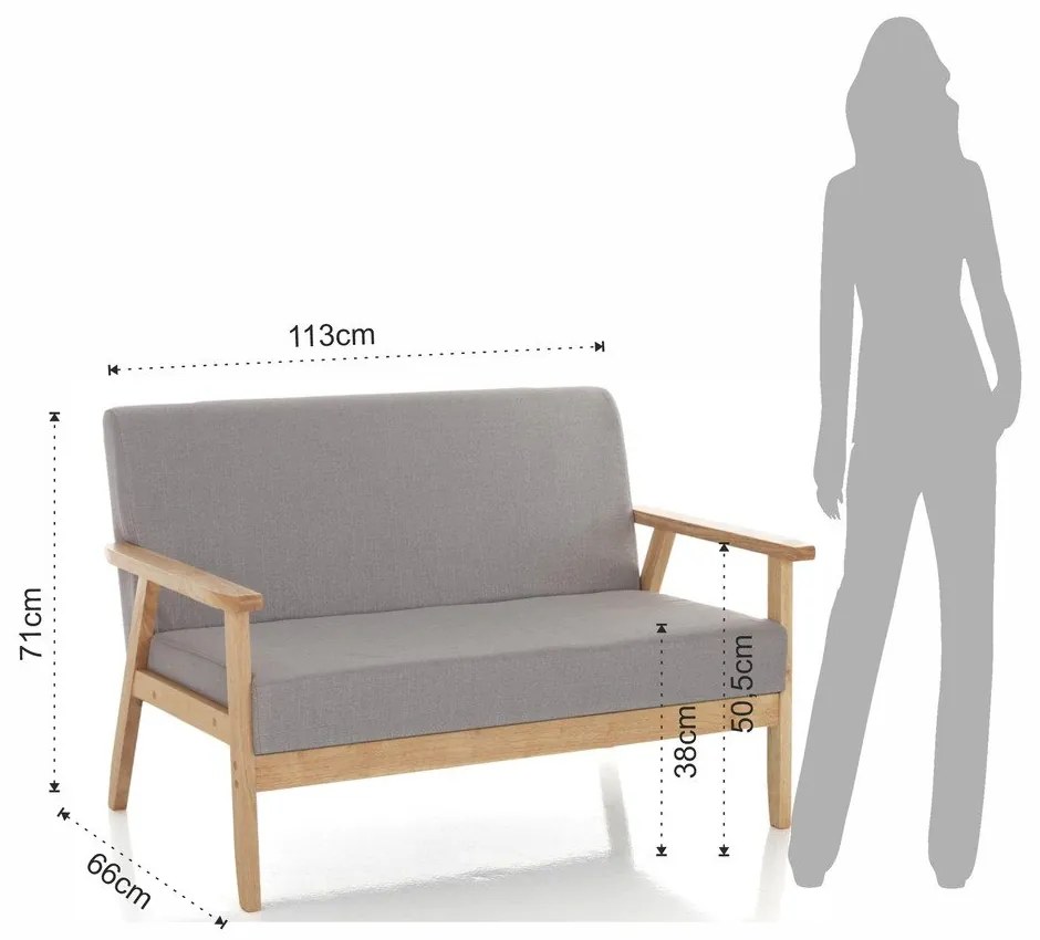 Диван 113 cm Teresa – Tomasucci