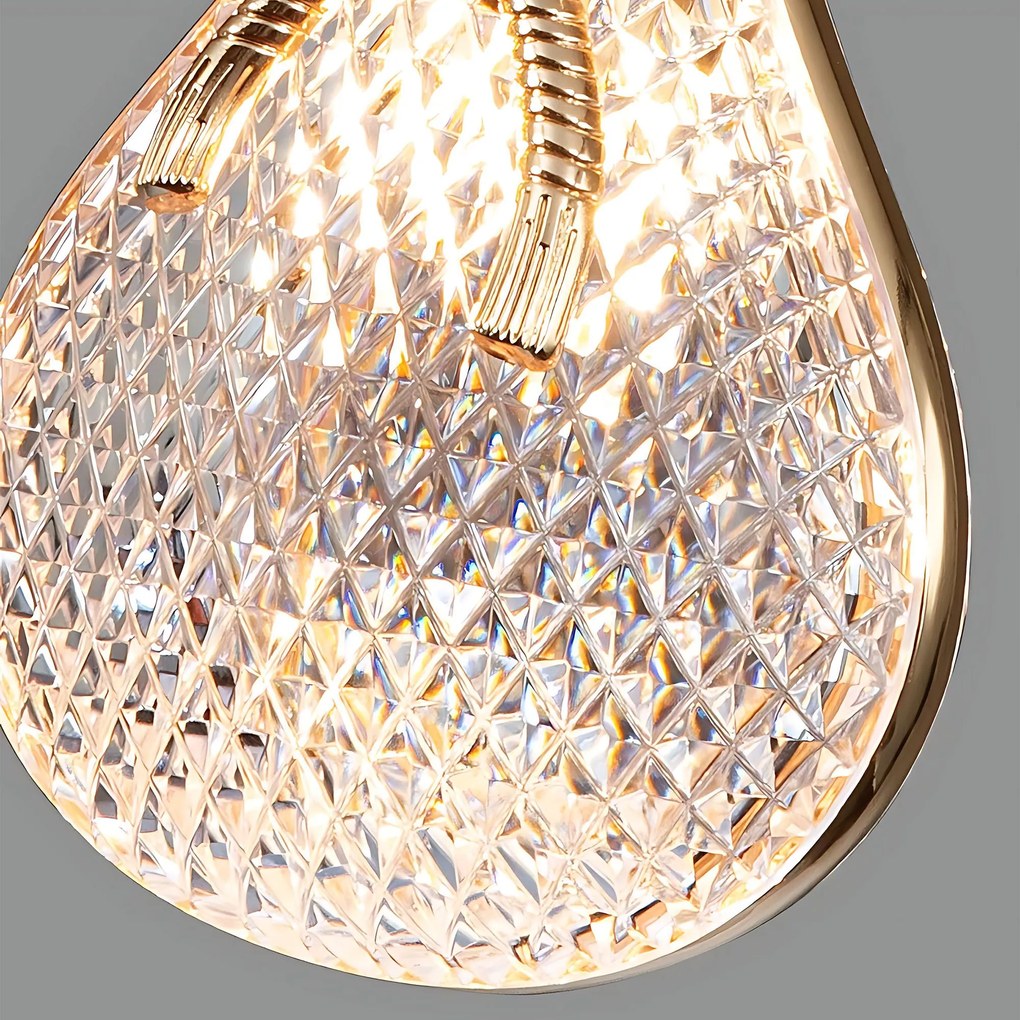 Висяща таванна лампа LHJ107-1CP light rose gold