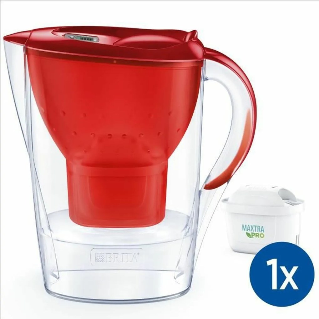 Филтрираща Кана Brita Marella Червен 2,4 L