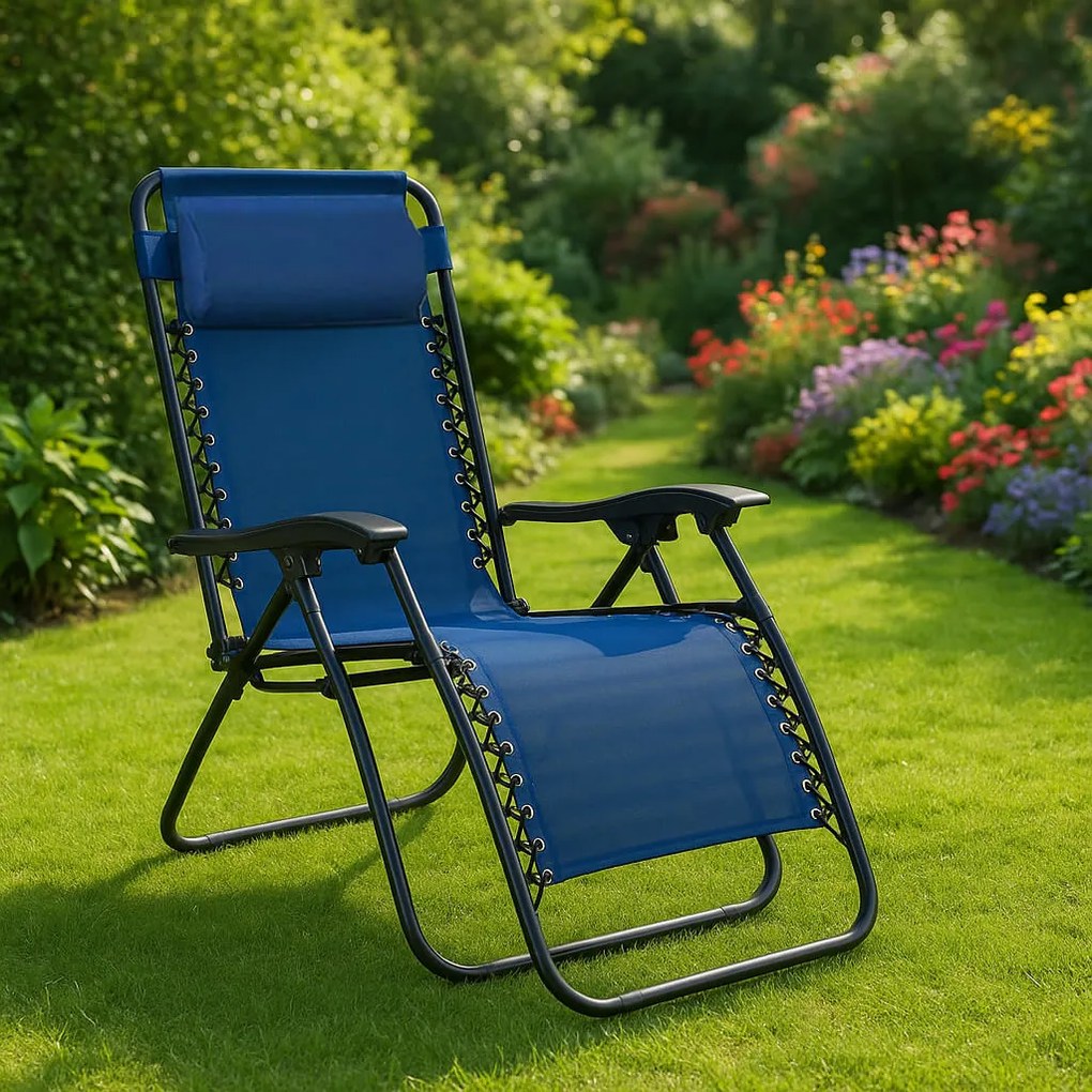 Фотьойл – Шезлонг Relax Flexy-Сив