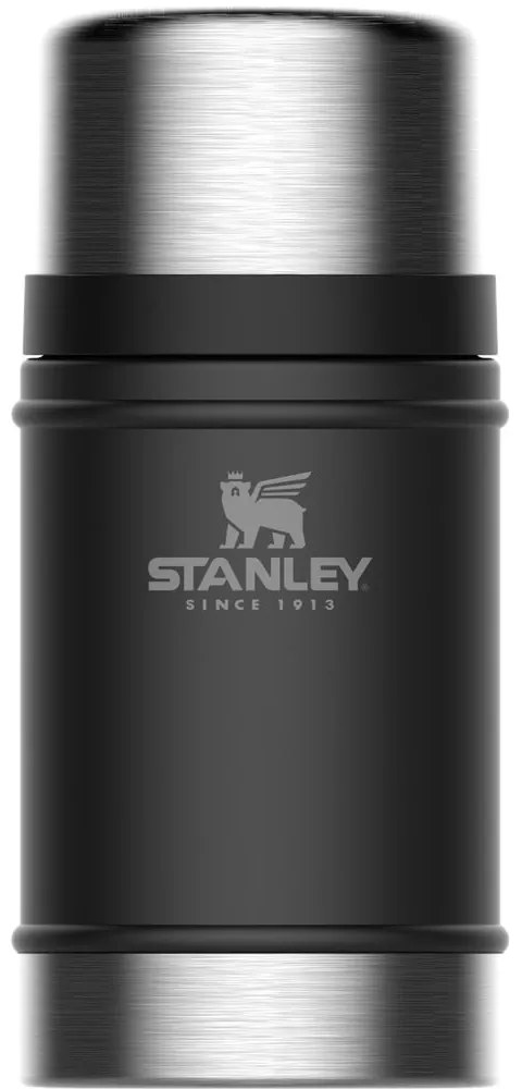 Черен термос за храна от неръждаема стомана 700 ml Legendary Classic Black – Stanley