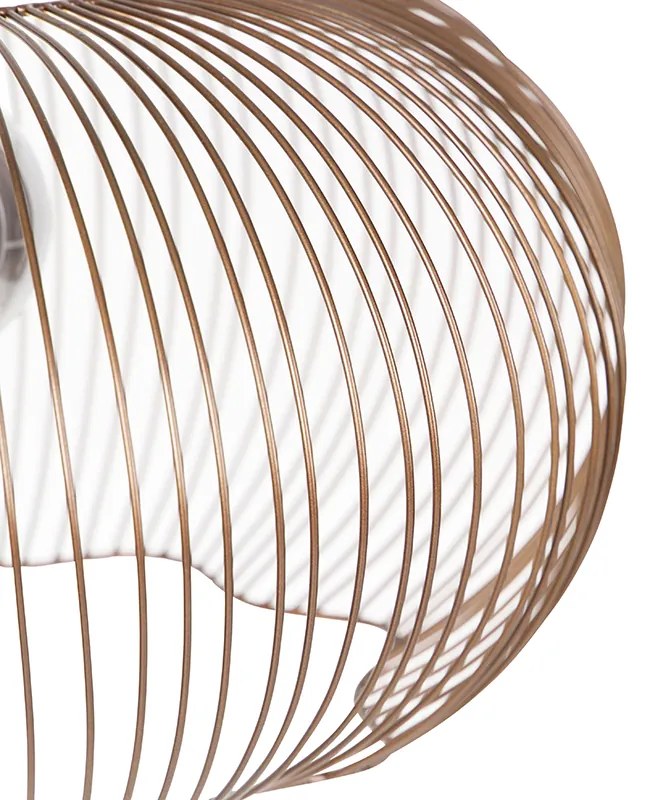 Индустриален висящ аплик мед 49 см - Finn