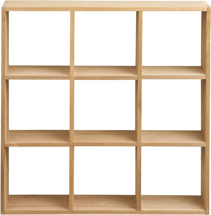 На няколко нива стенен рафт от масивен бор в естествен цвят 46 cm Moss – House Nordic