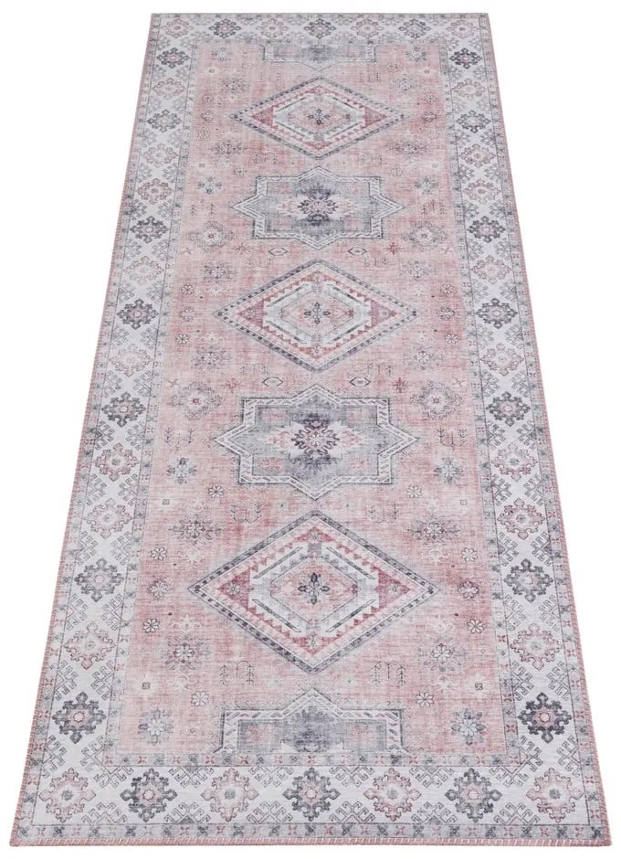 Светлорозов мокет , 80 x 200 cm Gratia - Nouristan