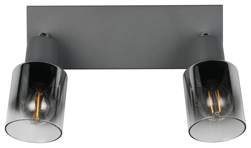 Антрацитен прожектор ø 7 cm Cadiz – Trio