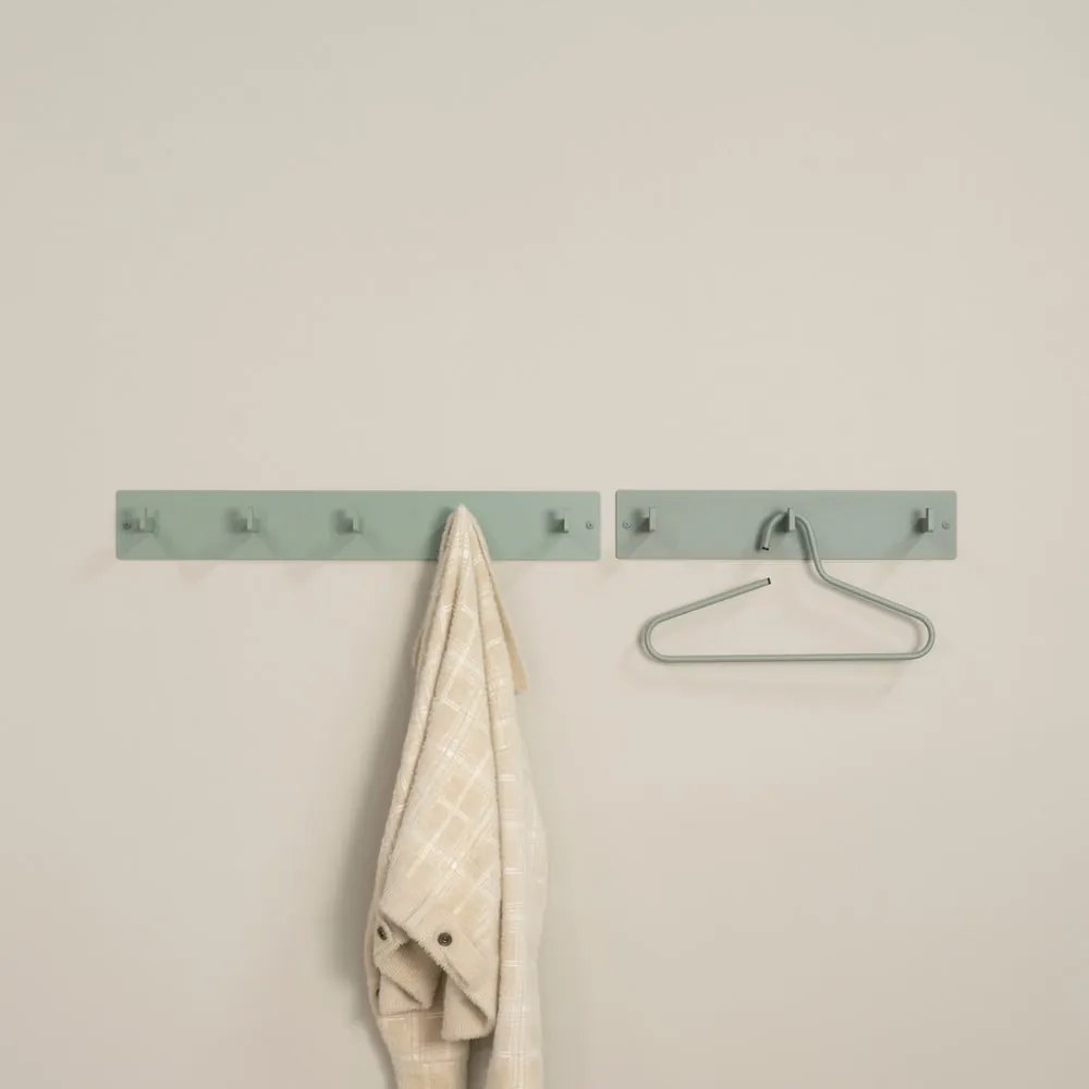 Зелено-сива метална закачалка за стена Leatherman - Spinder Design