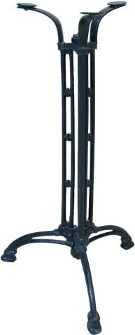 Trino-Black-49-49 x 110 cm Поставка за маса