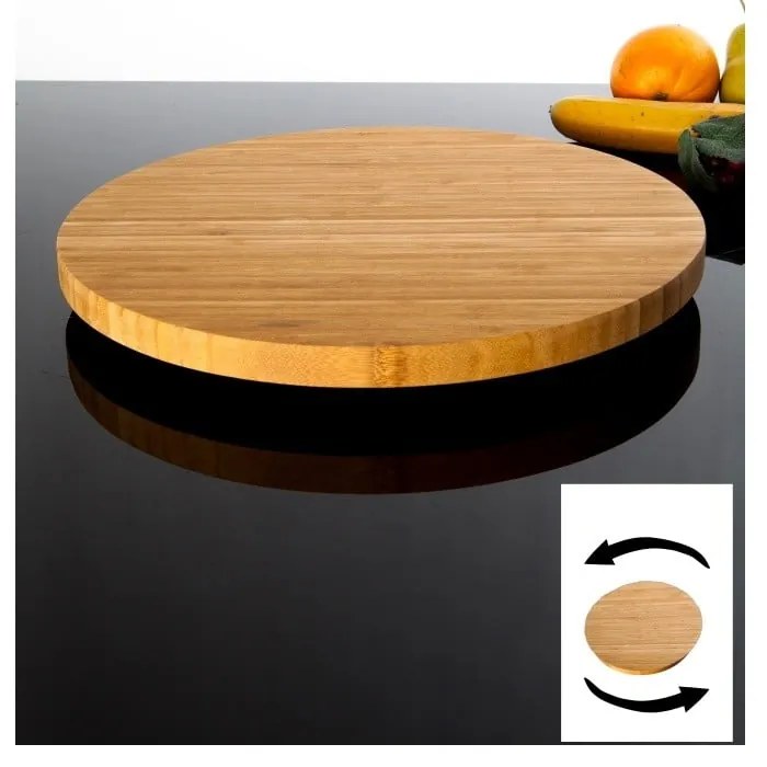 Въртяща се бамбукова табла Fiesta - Bambum