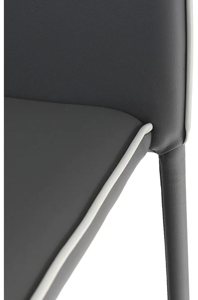 Сиви трапезни столове в комплект от 2 броя Kable - Tomasucci