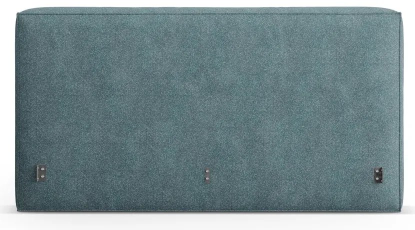 Синя тапицирана табла за легло 229x100 cm Olivia – Micadoni