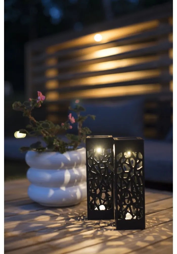 Комплект от 3 висящи слънчеви LED фенера, височина 11 см Izola - Star Trading