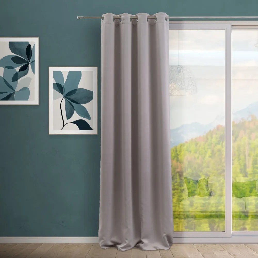 Сиво затъмняващо перде 140x260 cm Best-Out – Casa Selección