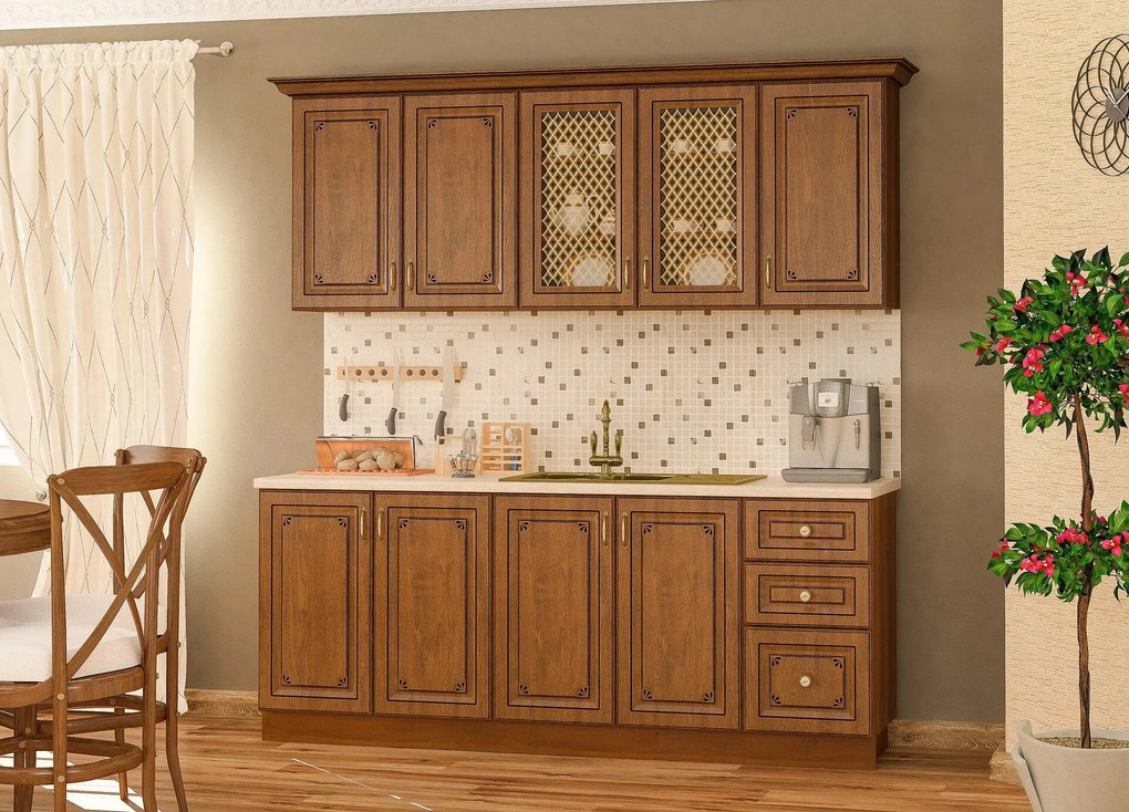Долен шкаф 2+1 чекмеджета 60НЗШ GRAND NEW