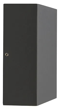 Външна стенна лампа тъмно сива IP54 с LED 2-светлина - Otan