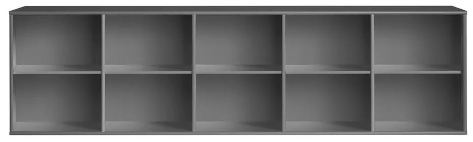 Антрацитна висяща библиотека 220x61 cm Mistral – Hammel Furniture