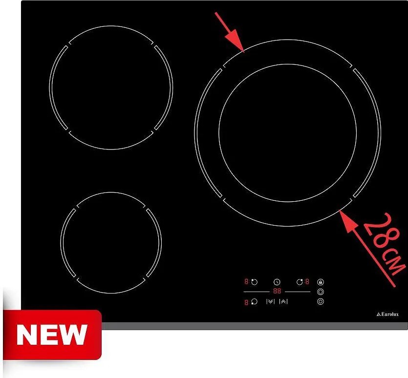 Eurolux ECH4 TC4MAX FS Плот за вграждане