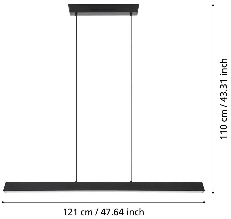 LED smart висящо осветително тялo 35 W SIMOLARIS-Z – EGLO