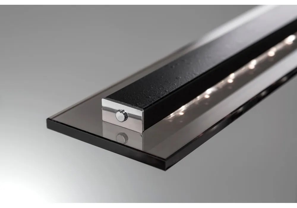 Черно метално LED затъмняващо се висящо осветително тяло Tenso – Fischer &amp; Honsel