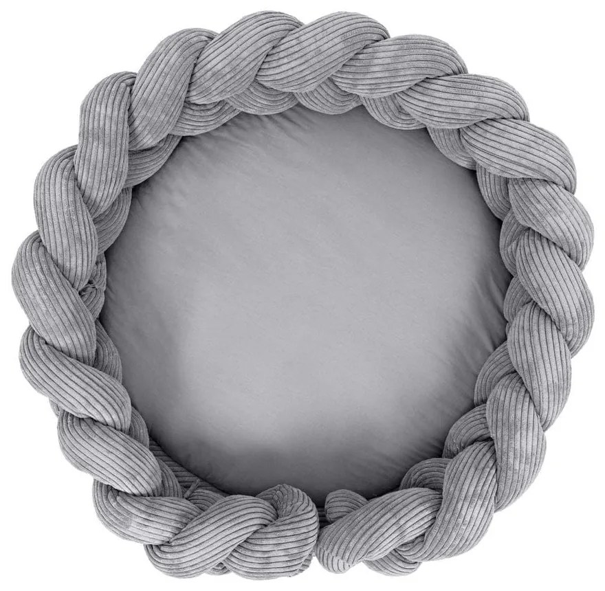 Сиво гнездо за бебе 100x100 cm – Meowbaby