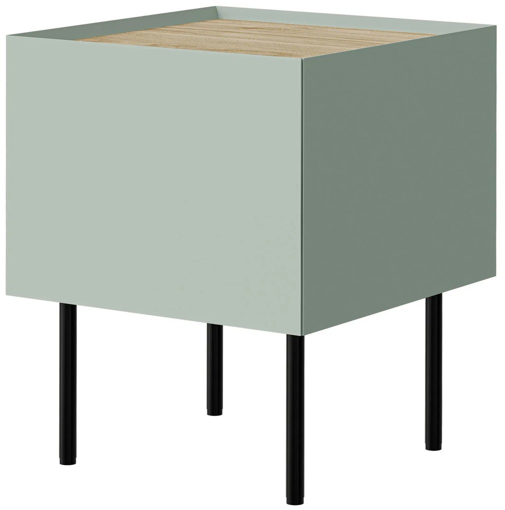 Комплект от 2 нощни шкафчета Fellini-Мента