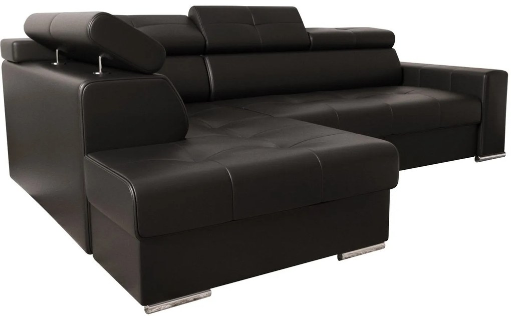 Ъглов диван April Eco LTHR-Mauro-Ляв