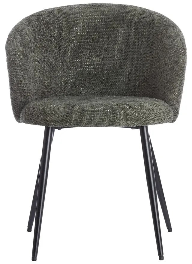 Метални трапезни столове в комплект 2 бр. в цвят каки Radaja – Light & Living