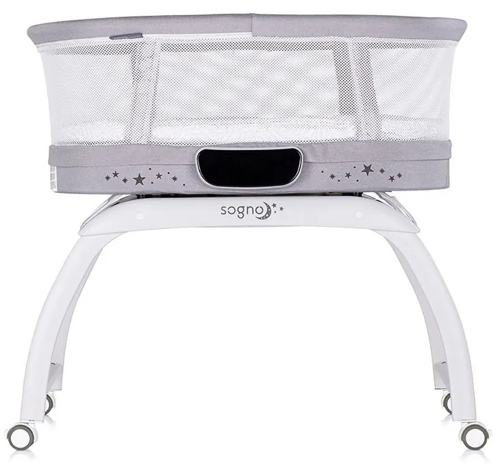 CHIPOLINO Мини кошара - кошче с LED дисплей SOGNO СИВА