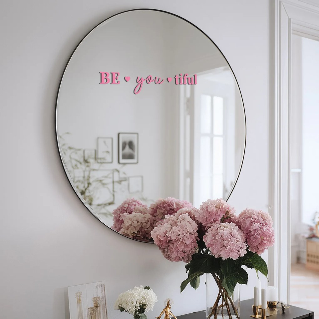 Стикер за огледало S2 – BE-you-tiful 39x7