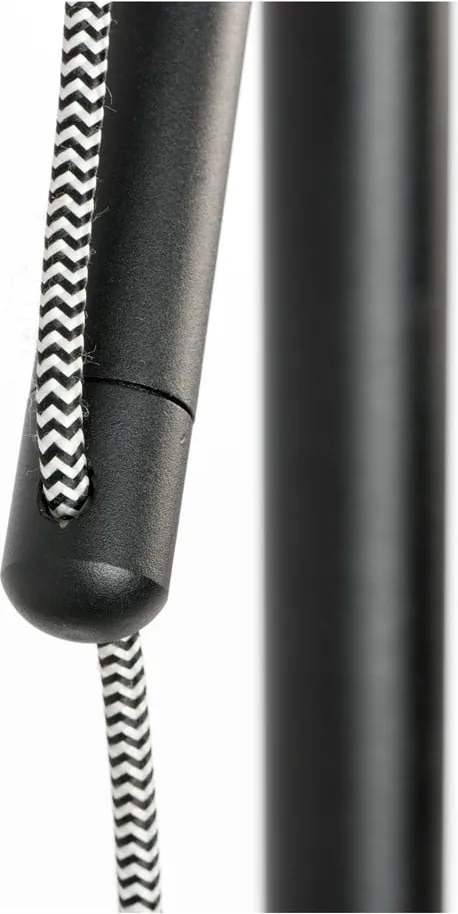 Черна подова лампа Tokio - White Label