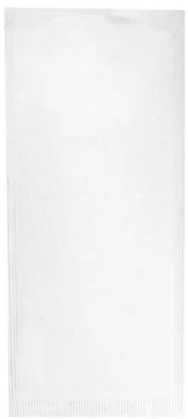 Хартиен джоб за прибори със салфетка без декор бял 11x25см (BBOOCC)-ПАКЕТ 125бр LUNI PAPER - Horecano