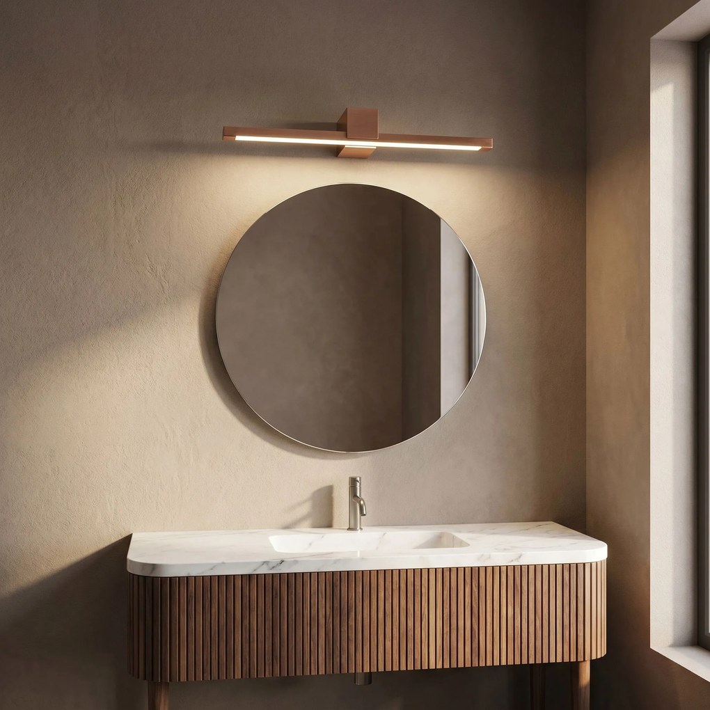 LED аплик за баня SWE053-1W 60 cm COPPER BRUSH