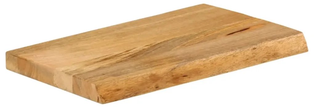 370476 vidaXL Плот за маса, жив ръб, 60x30x3,8 см, масивно дърво манго