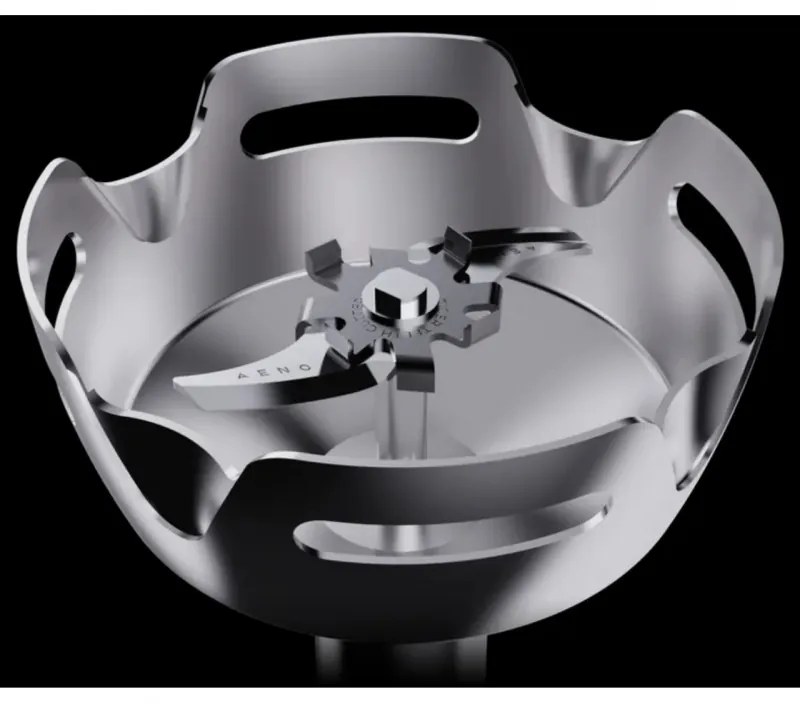 Пасатор, чопър и миксер 3в1 AENO AHB0004B, 1200W, 0.5 л, 18 степени, Турбо, DC мотор, Черен/инокс