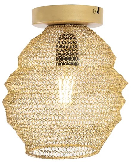 Ориенталски таванен аплик златен - Nidum Bene