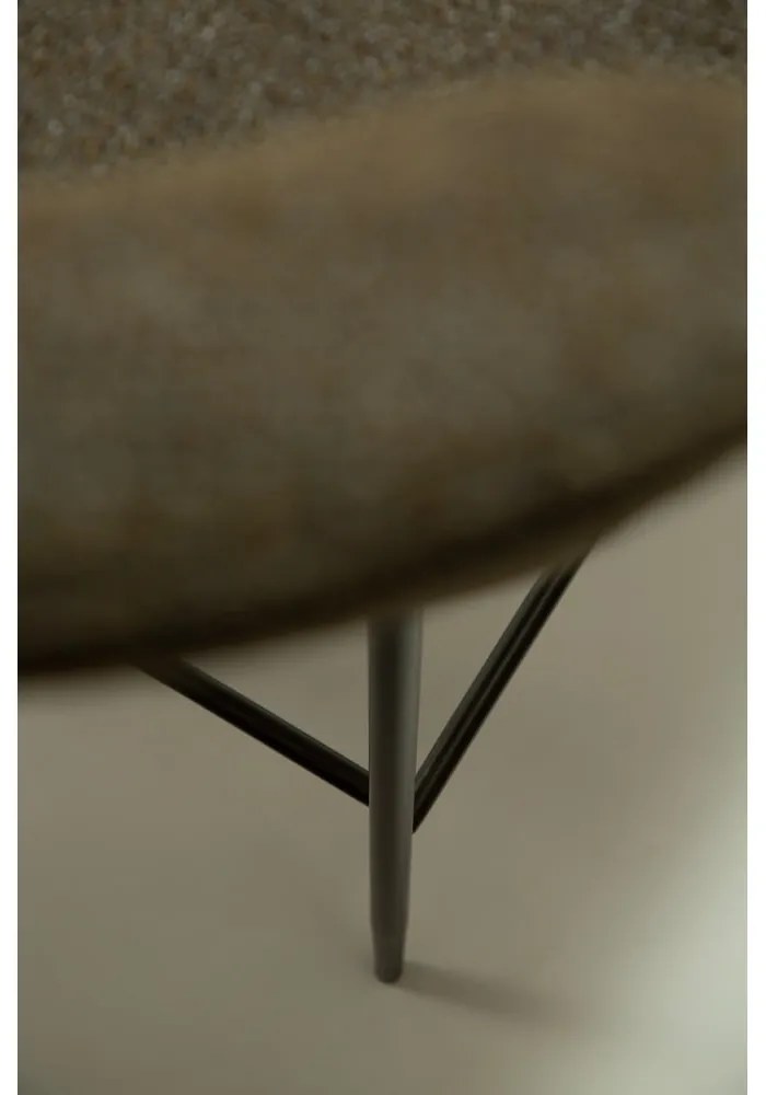 Тапициран бар стол в цвят каки (височина на седалката 67,5 cm) Glam – DAN-FORM Denmark