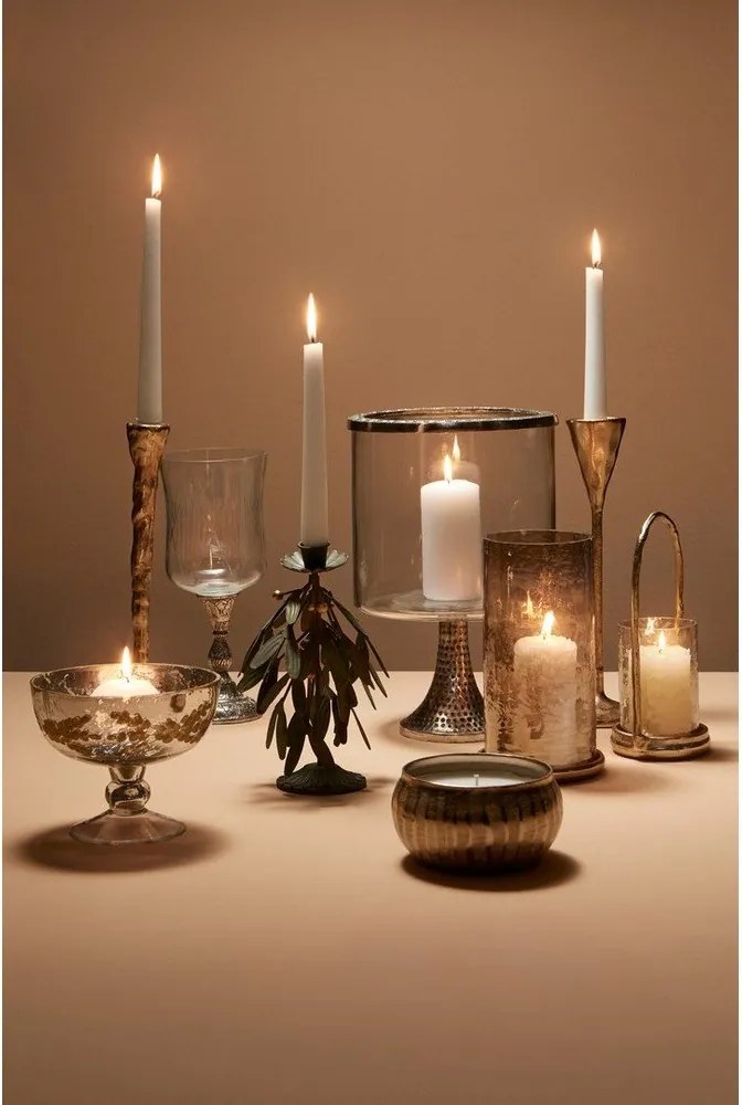 Метални свещници в комплект за чаена свещ 2 бр. Sagar – Bizzotto