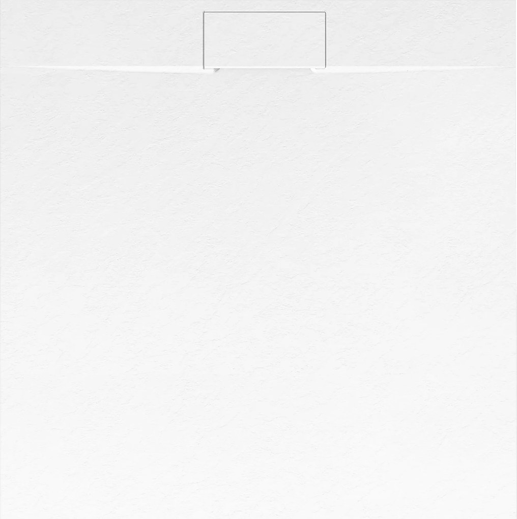 Корито за душ кабина Rea Bazalt White 90x90
