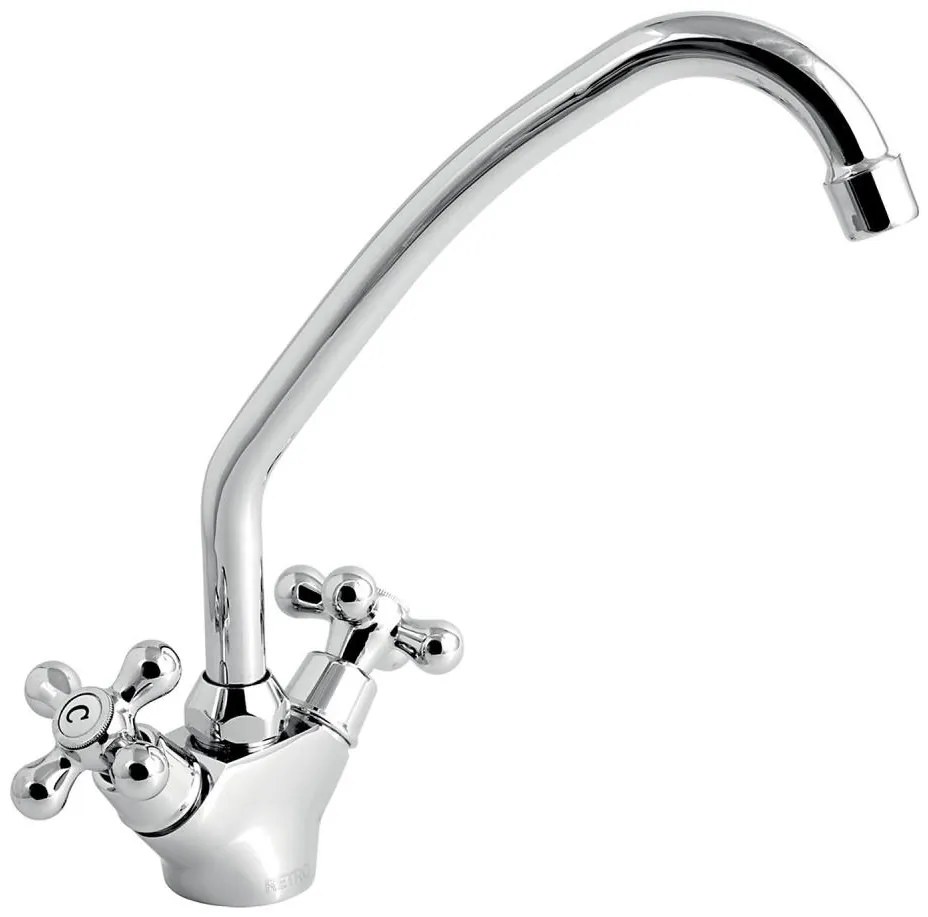 Novaservis - Смесител за мивка TITANIA RETRO в гланцов хром