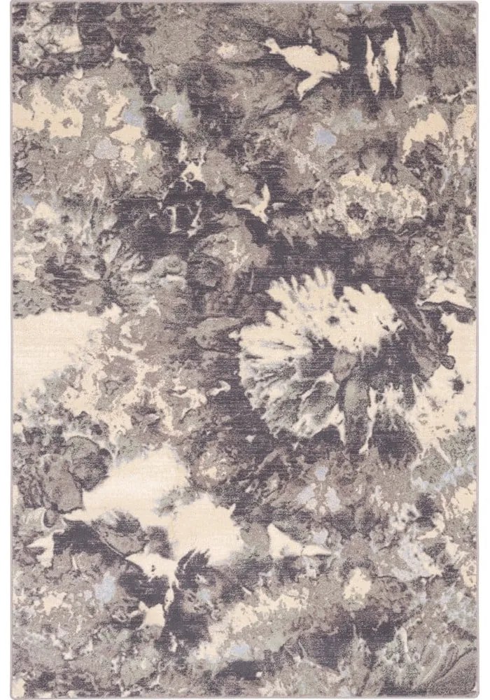 Сив вълнен килим 200x300 cm Daub - Agnella