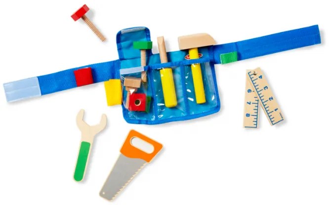 Melissa &amp; Doug - Луксозен комплект - Колан с дървени инструменти