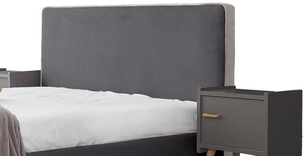 Тапицирано легло Ritz-Anthraki-90 x 200-Με μηχανισμό ανύψωσης
